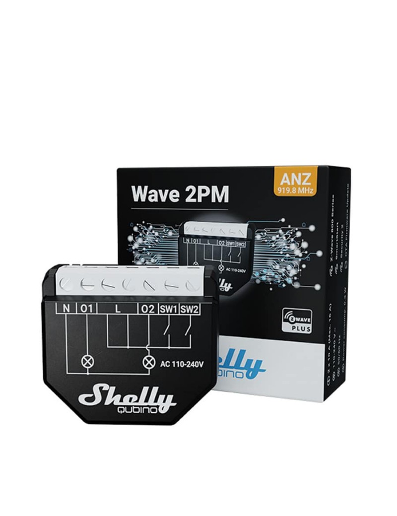 Shelly Z-Wave 2PM Double Relay Switch