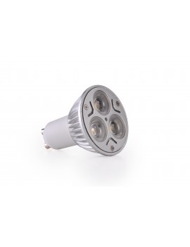 3x3Watt GU10 LED - Warm White