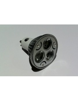 3x3Watt GU10 LED - Warm White