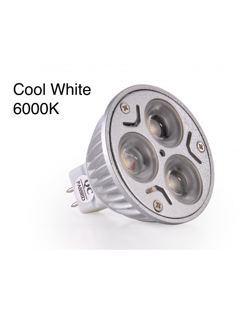 3x3Watt MR16 LED - Cool White 3x3Watt MR16 LED - Cool White